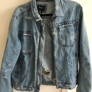 F21 Men’s Jean Jacket size medium